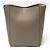Seau Sangle Céline Bolsa de Ombro Sangle Bucket Small Celine., Couro de bezerro texturizado, Taupe (Gris claro) - vista 3
