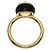 Anello Louis Vuitton Blossom Onyx Diamond in Oro Giallo per Donne - vista 4