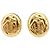 Orecchini placcati in oro Mademoiselle di CHANEL - D'oro