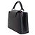 Borsa a mano/spalla Louis Vuitton Capucines BB in pelle taurillon nera metallica () con RFID. Nero - vista 3