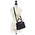 Borsa a mano/spalla Louis Vuitton Capucines BB in pelle taurillon nera metallica () con RFID. Nero - vista 9