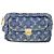 Borsa a spalla bumbag in denim Monogram Louis Vuitton Blu