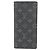 Louis Vuitton Monogram Eclipse Brazza Geldbörse Schwarz
