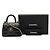 Borsa a mano micro Chanel Matelassé Coco Handle in pelle caviar nera, con catena, per donne CHANEL Nero - vista 7