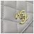CHANEL Borsa Matelassé Coco Handle in Pelle Caviar per Donna Viola Lavanda Porpora - vista 9