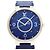 Louis Vuitton Tambour Monogram Blue Dial Men's Watch