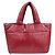 Wendbare kleine Tote-Tasche, Coco Cocoon Leder rot, Damen CHANEL Schwarz