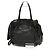 Bow Borsa a mano in pelle nappa per donna Prada con fiocco laterale, Borsa a spalla nera, Nero - vista 2