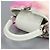 Bolso de mano/hombro Louis Vuitton Capucines MINI, cuero, piel de visón, blanco, protegido por RFID. Rosa - vista 6