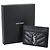 Saint Laurent Cassandra Business Card Holder/Card Case, Leather, Black, Case - view 2