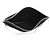 Saint Laurent Cassandra Business Card Holder/Card Case, Leather, Black, Case - view 6