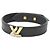 Bracciale Epi Louis Vuitton LV Twist Nero