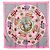 Foulard/Scaldacollo Hermès GIOCO DEGLI OMNIBUS E DELLE DONNE BIANCHE (Il Gioco degli Omnibus e delle Donne) in Seta Rosa, Donna HERMES
