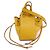 Borsa Mini Hammock con Coulisse LOEWE Giallo - vista 2