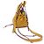 Borsa Mini Hammock con Coulisse LOEWE Giallo - vista 4