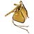 Borsa Mini Hammock con Coulisse LOEWE Giallo - vista 5