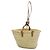 Céline Borsa a Spalla Celine Teen Triomphe Classic Panier Beige - vista 2