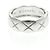 Anello Chanel Coco Crush Modello Medio Oro Bianco () Moda Anello Banda Argento Senza Pietra
