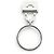 Hermès Anello Amulette Constance HERMES, modello, Argento, Taglia, Made in Italy, Peso: ., Donna. - vista 3