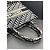 Borsa shopping Dior stampa floreale blu media Nero - vista 5