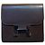 Cartera Compacta Hermès Love Story Constance Rojo Silla Box Negro
