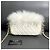 Chanel Borsa CF in pelliccia bianca Bianco - vista 2