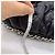 Chanel borsa a catena CF Cloud nera in pelle argento Nero - vista 5