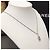 Collana Harry Winston Bottiglia di Profumo in Diamanti e Platino Argento - vista 3