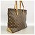 Borsa Tote Cabas Mezzo Monogram di Louis Vuitton Marrone - vista 2