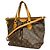 Borsa Louis Vuitton Monogram Palermo PM Marrone