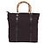 Gucci Bamboo Canvas large Porpora - vista 2