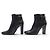 BOTAS ANKLE LOUIS VUITTON 38 EN CUERO IRIDISCENTE NEGRO - vista 2