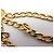 CHANEL KETTENGÜRTEL MIT 3 REIHEN CC LOGO MEDAILLON GRÖSSE 65 BIS 85 Golden - Ansicht 12