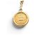 CHANEL KETTENGÜRTEL MIT 3 REIHEN CC LOGO MEDAILLON GRÖSSE 65 BIS 85 Golden - Ansicht 5