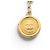 CHANEL KETTENGÜRTEL MIT 3 REIHEN CC LOGO MEDAILLON GRÖSSE 65 BIS 85 Golden - Ansicht 6