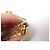 CHANEL KETTENGÜRTEL MIT 3 REIHEN CC LOGO MEDAILLON GRÖSSE 65 BIS 85 Golden - Ansicht 8