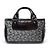 Céline NUOVO BORSO A MANO CELINE BOOGIE IN CANVAS SULKY CON MONOGRAMMA GRIGIO IN PELLE Marrone - vista 2