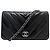NUOVA BORSA A MANO CHANEL WALLET ON CHAIN TIMELESS IN PELLE CHEVRON WOC BAG Nero