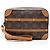 Pochette Soft Trunk Studded in Tela Monogram Louis Vuitton Marrone