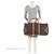 Vintage Monogram Canvas Keepall 55 Duffle von Louis Vuitton Braun - Ansicht 5