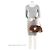 Borsa a spalla Beverly MM in tela Monogram Louis Vuitton Marrone - vista 5