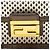 Fendi Perforated Leather Kan U Small Shoulder Bag Marrone - vista 10