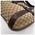 Borsa Gucci Double G Floreale in tela marrone - vista 8