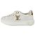 Sneakers in pelle Timeout Louis Vuitton Bianco D'oro - vista 2