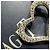 Collana Piaget Earl HEART in oro bianco 18K e diamanti Argento - vista 2