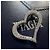 Collana Piaget Earl HEART in oro bianco 18K e diamanti Argento - vista 7