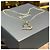 Collana Piaget Earl HEART in oro bianco 18K e diamanti Argento - vista 8