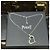 Collana Piaget Earl HEART in oro bianco 18K e diamanti Argento - vista 9