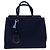 Fendi 2 Days Handtasche Schwarz Leder
