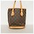 Borsa Tote Bucket PM Monogram Louis Vuitton Marrone - vista 10